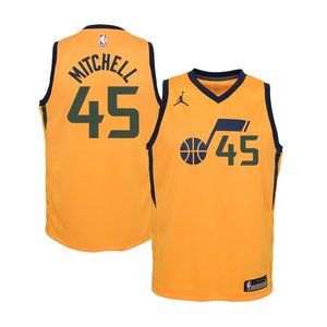 Utah Jazz Basketball Jordan Statement Swingman Jersey - Donovan Mitchell, M, XL